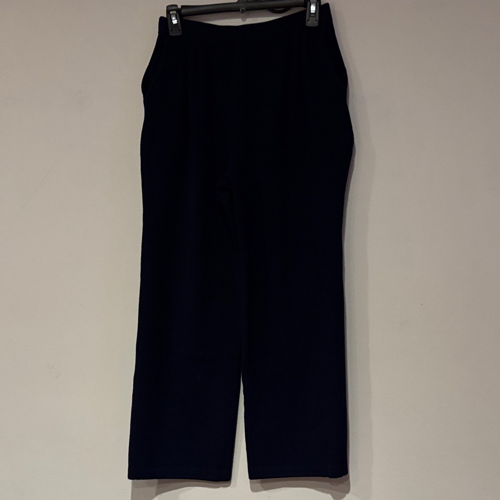 St. John Collection Navy Knit Pants